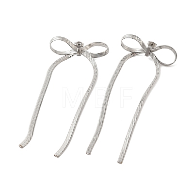 304 Stainless Steel Studs Earrings EJEW-K272-01P-1