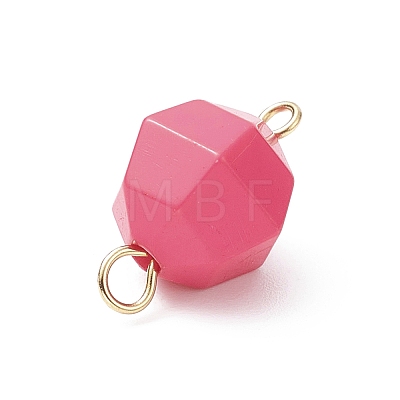 Opaque Acrylic Connector Charms PALLOY-JF02097-1