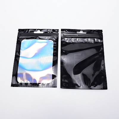 Rectangle Zip Top Plastic Laser Bags LS-OPP-SZC0002-03-1