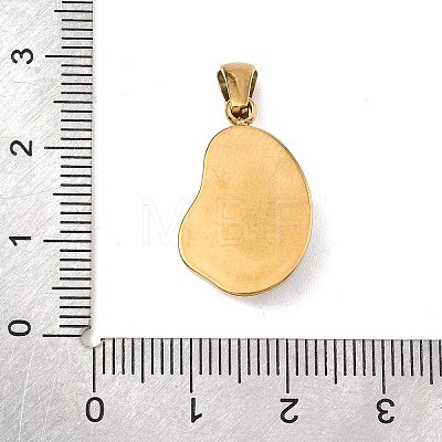 Natural Tiger Eye Pendants G-C278-01G-13-1