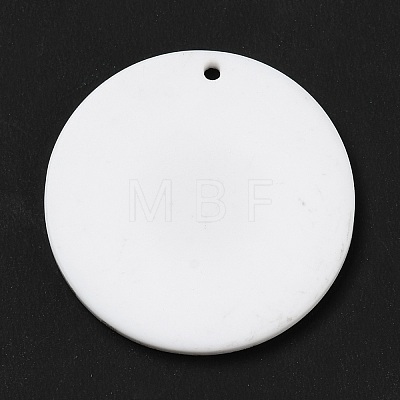 Opaque Acrylic Pendants SACR-P014-11A-1