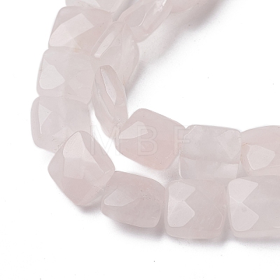 Natural Rose Quartz Beads Strands G-K359-B21-01-1