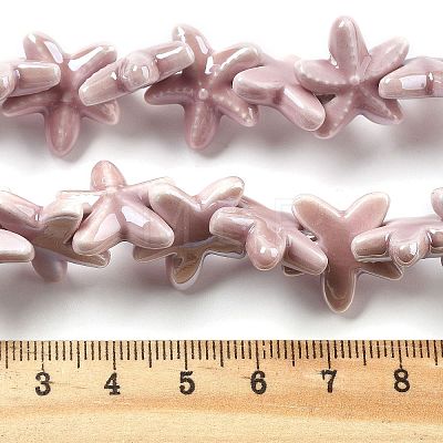 Handmade Porcelain Beads PORC-Q002-02G-1