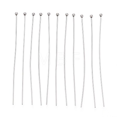 304 Stainless Steel Head Pins STAS-T065-60mm-20P-1