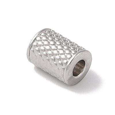 Non-Tarnish 304 Stainless Steel Beads STAS-Z058-03P-04-1