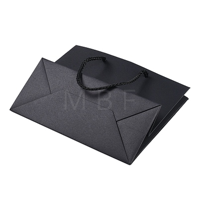 Rectangle Paper Bags with Rope Handles CARB-L011-02A-05-1