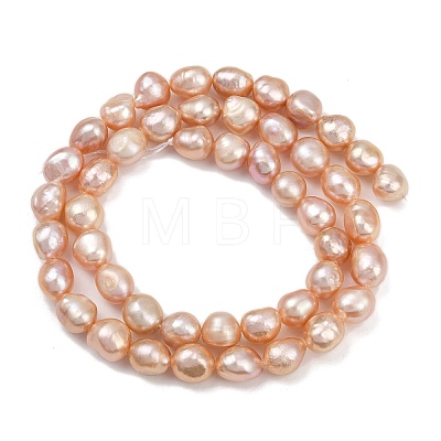 Natural Cultured Freshwater Pearl Beads Strands PEAR-P064-20J-05F-1