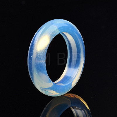 Opalite Plain Band Ring G-N0326-99F-1