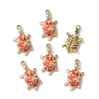 Alloy Enamel Pendants FIND-WH0129-32E-1