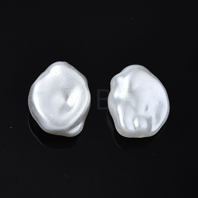 ABS Plastic Imitation Pearl Beads KY-T023-024-1