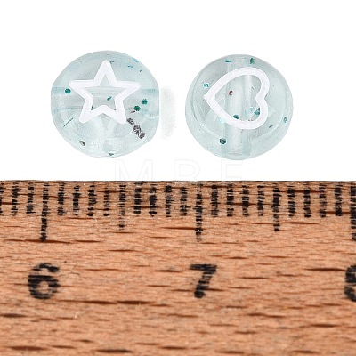 Transparent Acrylic Beads AC-N167-07A-1