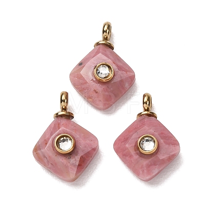 Natural Rhodonite Pendants STAS-C184-14A-02-1