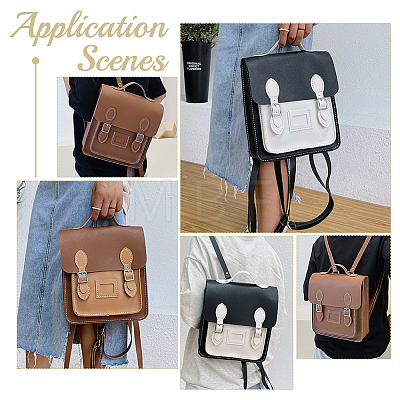 DIY Imitation Leather Sew on Backpack Kits DIY-WH0387-27A-1