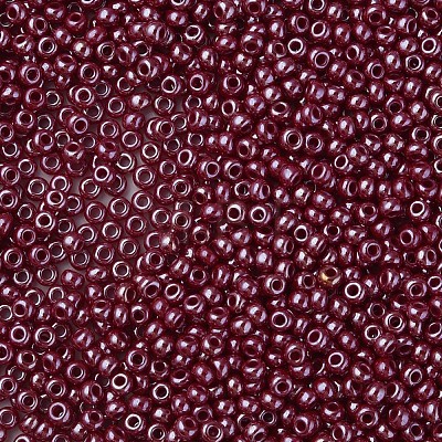 8/0 Czech Opaque Glass Seed Beads SEED-N004-003A-03-1