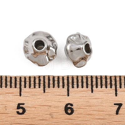 Irregular 304 Stainless Steel Beads STAS-D394-03N-P-1
