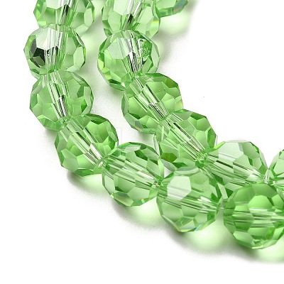 Transparent Glass Beads EGLA-A035-T10mm-D09-1