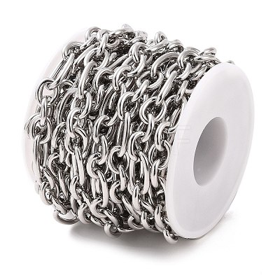 304 Stainless Steel Figaro Chains CHS-E009-02P-1