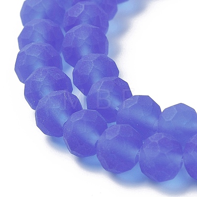 Transparent Glass Beads Strands X1-EGLA-A034-T6mm-MD31-1