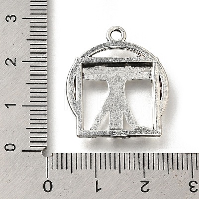 Tibetan Style Alloy Pendants FIND-G078-18AS-1