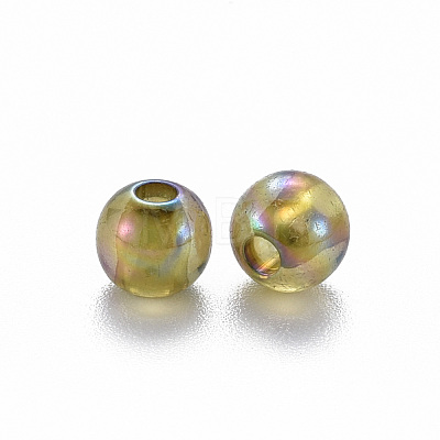 Transparent Acrylic Beads MACR-S370-B6mm-737-1