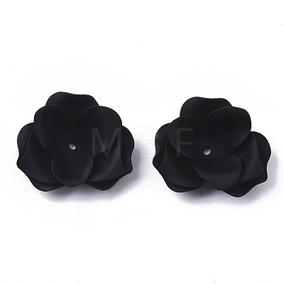 Spray Painted Eco-Friendly Beads Caps IFIN-R242-02A-NR-1