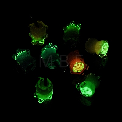 Luminous Translucent Resin Pendants RESI-D057-07-1