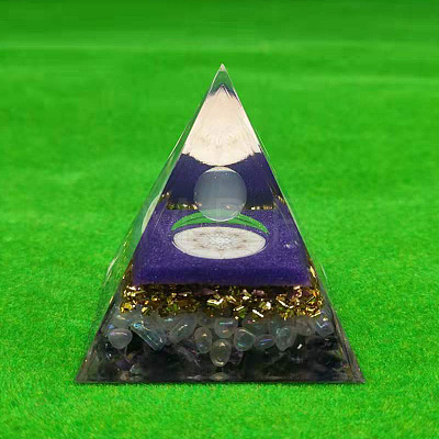 Orgonite Pyramid Resin Energy Generators PW-WGA35F6-01-1