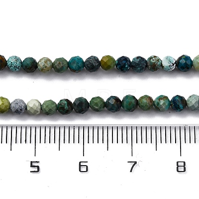 Natural HuBei Turquoise Beads Strands G-B130-A01-02-1