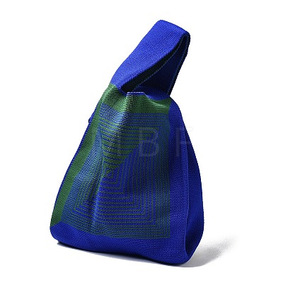 Polyester Mini Knit Tote Bags ABAG-C008-01B-04-1