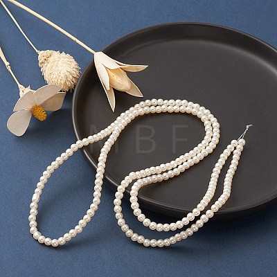 Glass Pearl Beads Strands HY-YW0001-07-1