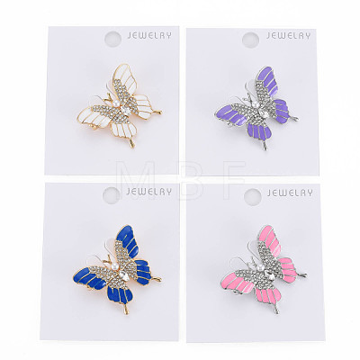 Butterfly Enamel Pin JEWB-N007-024-FF-1