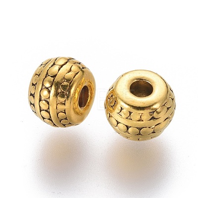 Tibetan Style Alloy Spacer Beads GLF0883Y-NF-1
