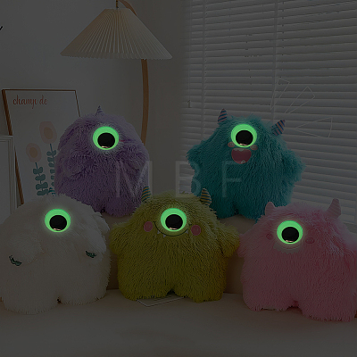 Luminous Plastic Wiggle Googly Eyes Cabochons DIY-AR0002-94-1