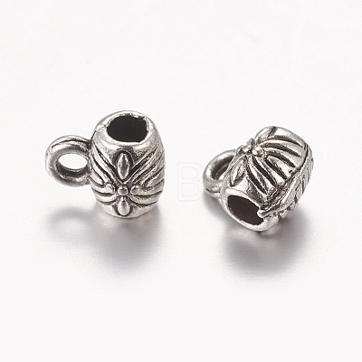 Tibetan Style Tube Bails LS-TIBE-E018-AS-1