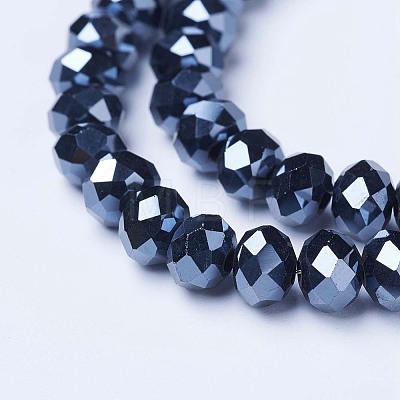Electroplate Glass Beads Strands LS-EGLA-A034-P2mm-A18-1