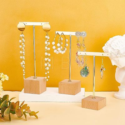 Iron Earring Display Stands EDIS-WH0011-05-1