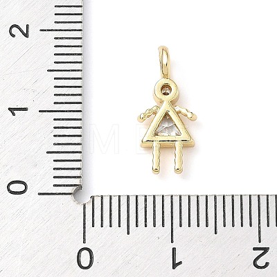 Brass Micro Pave Cubic Zirconia Pendants LS-ZIRC-I356-17G-B01-1