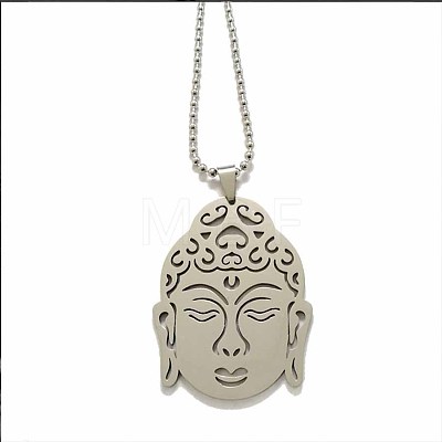 Alloy Buddha Pendan tNecklaces for Men FL9077-5-1