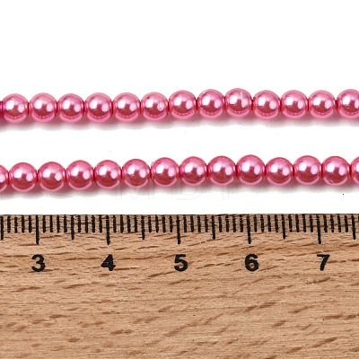Glass Pearl Beads HY-J001-4mm-HX053-1