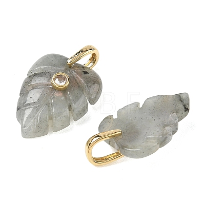 Natural Labradorite Pendants GG-CBA105B-01K-G-1