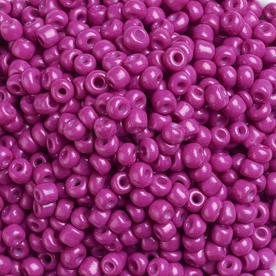 Baking Paint Glass Seed Beads SEED-US0003-4mm-K21-1