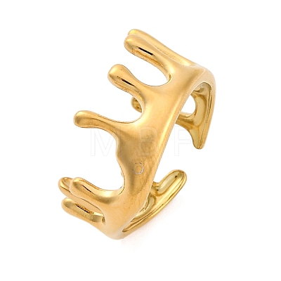 Marine Animal Theme 304 Stainless Stee Open Cuff Rings LS-RJEW-Q005-01F-G-1