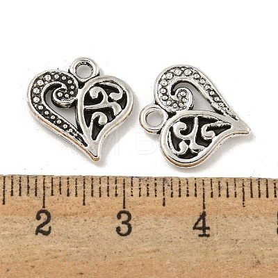 Tibetan Style Alloy Charms TIBE-Q050-166AS-LF-1