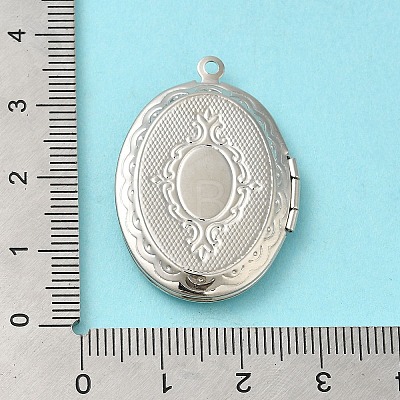 Rack Plating Brass Locket Pendants LS-KK-K277-05P-1