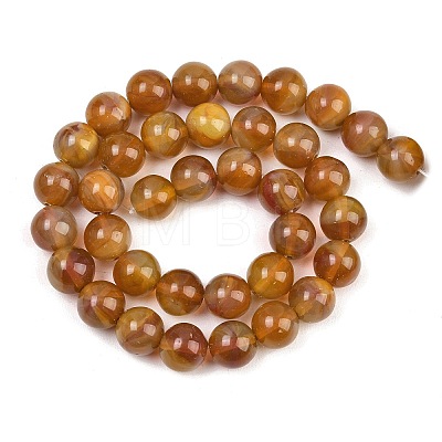 Handmade Lampwork Beads Strand LAMP-B056-10mm-05-1
