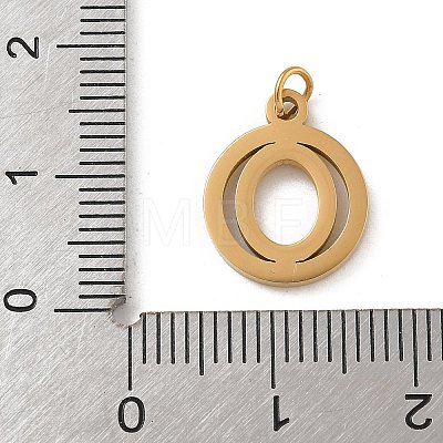 304 Stainless Steel Charms
with Jump Ring LS-STAS-R001-02G-O-1
