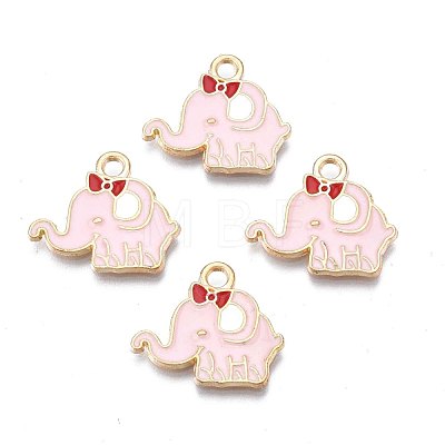 Alloy Enamel Pendants ENAM-N048-007B-1