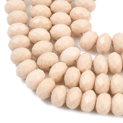 Natural Petrified Wood Beads Strands G-C259-A30-5x8mm-1