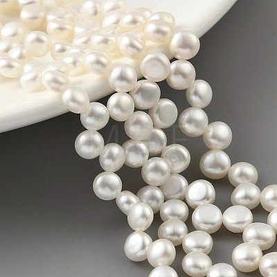 Natural Cultured Freshwater Pearl Beads Strands PEAR-A006-20-1