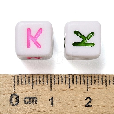 Opaque Acrylic Beads OACR-I022-01K-1